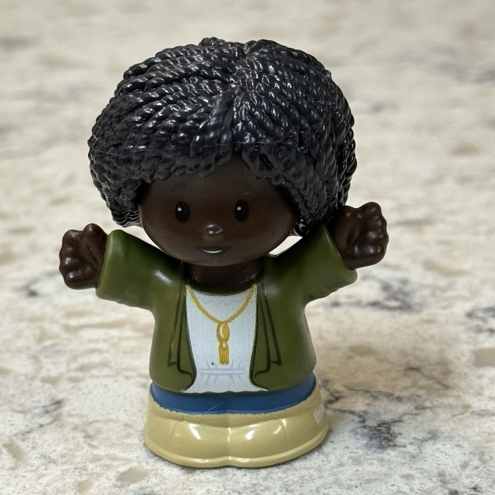Fisher Price Little People Mom Mother Green Cardigan Sweater Girl 2021